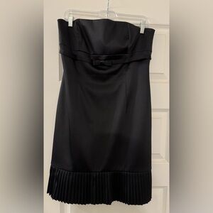 Laundry By Shelli Segal Black Strapless Dress